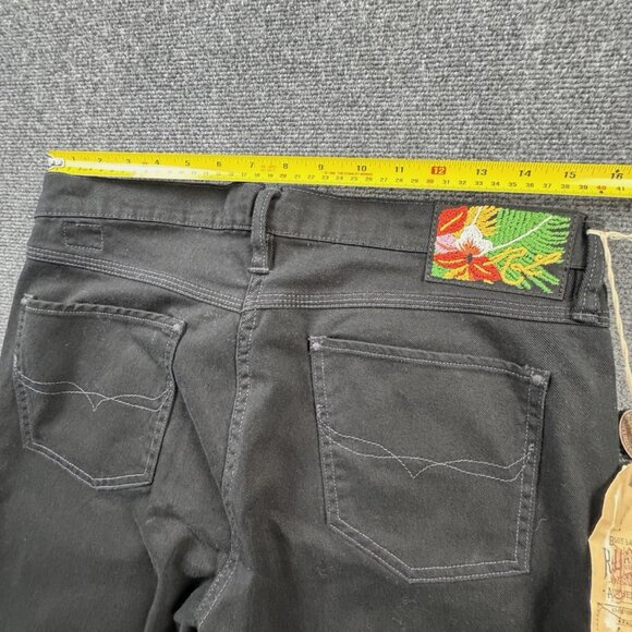 NEW RALPH LAUREN BLUE LABEL THOMPSON 650 WOMEN'S JEANS SIZE 31 BLACK - Picture 13 of 14